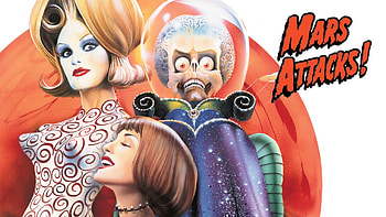 Mars Attacks!, Apocalyptic movie posters, Alien invasion, Comic book adaptation HD wallpaper