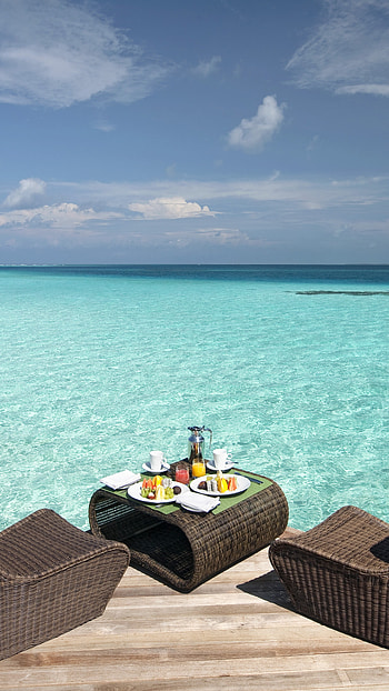 Constance Moofushi Maldives, Restaurants HD phone wallpaper