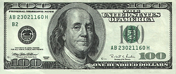 100 dollar bill, Dollars HD wallpaper