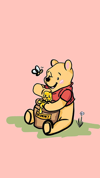 Winnie the Pooh Animation, , , Spring HD phone wallpaper
