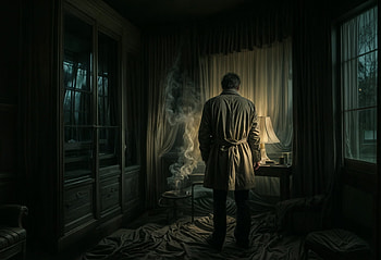 Melancholic 1, dark, abandoned, post apocalyptic, men, Melancholic HD wallpaper