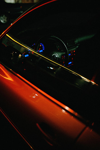 Cars, Dark, Car, Steering Wheel, Rudder, Salon, Panel HD phone wallpaper