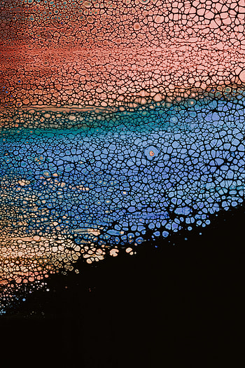 Abstract, Bubbles, Divorces, Multicolored, Motley, Texture, Liquid HD phone wallpaper