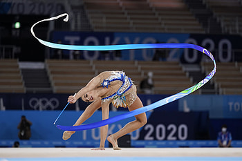 Linoy Ashram, Gymnastics HD wallpaper