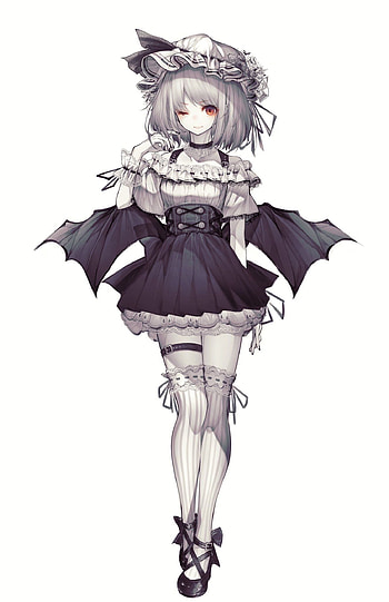 Gothic Anime, Gothic art, Dark atmosphere, Gothic aesthetic HD phone wallpaper