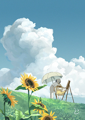 The Wind Rises, Artstation, Fanart, Painting HD phone wallpaper