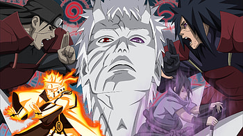 Naruto VS Madara Uchiha HD wallpaper
