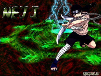 Neji, stuff, anime, boy, green HD wallpaper