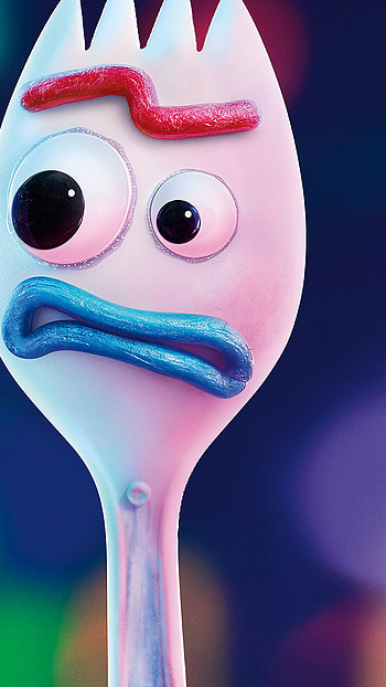 Forky from Toy Story 4, , Playful and curious, Toy world adventure HD phone wallpaper