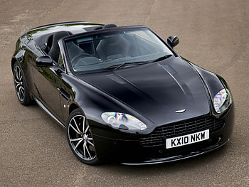 Auto, Aston Martin, Cars, Asphalt, Front View, 2010, V8, Vantage HD wallpaper