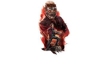 Chris Pratt, Star-Lord, Ultra HD wallpaper