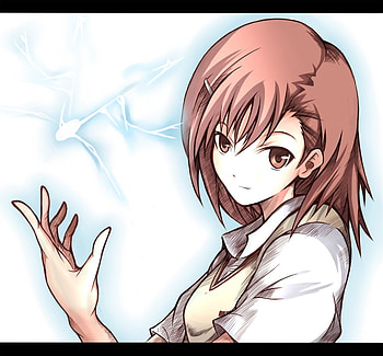 anime girl, brown eyes, anime, pretty, brunette, cute, girl HD wallpaper