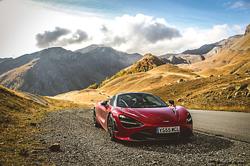 Red McLaren 720 S, mclaren-720s, mclaren, 2019-cars, cars HD wallpaper