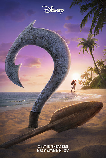 Moana 2: Beach Sunset , movie HD phone wallpaper