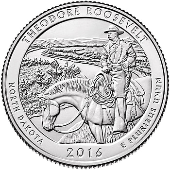 Theodore Roosevelt National Park, Commemorative quarter, National treasure, Traveler's delight HD phone wallpaper