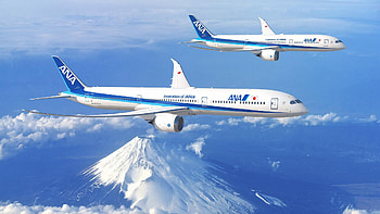All Nippon Airways order, GE powered dreamliners, Largest airline in Japan HD wallpaper