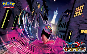 PokÃ©mon TCG: <em>XY—Phantom Forces</em> Gengar HD wallpaper