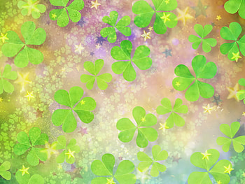spring season, season, spring, green, clover HD wallpaper