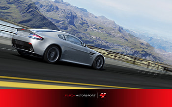 Aston Martin V12 Vantage, video game, Forza Motorsport 4 HD wallpaper