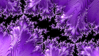 Trippy Psychedelic Fractal, black, purple, Abstract, fractal, abstract black, abstract purple HD wallpaper