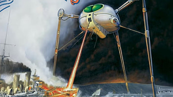 War of the Worlds, Jeff Wayne's adaptation, Rock Paper Shotgun, Immersive HD wallpaper