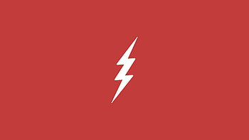 Flash Logo Minimalism, the-flash, flash, minimalism, logo HD wallpaper