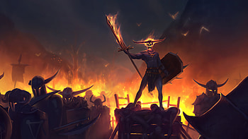 Demon Union, artist, artwork, artstation HD wallpaper