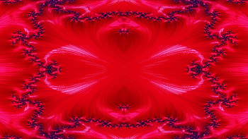 Trippy Psychedelic Fractal, trippy, psychedelic, aesthetic, red, Abstract, fractal HD wallpaper