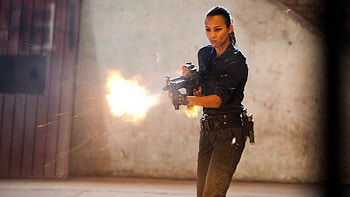 Zoe Saldana, Action hottie, M. A. A. C HD wallpaper