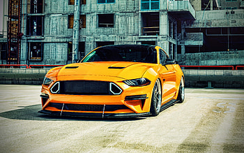 Ford Mustang Shelby GT500, , tuning, 2021 cars, supercars, 2021 Ford Mustang, american cars, Ford, R HD wallpaper