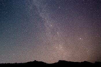 Stars, Night, Dark, Starry Sky, Milky Way HD wallpaper