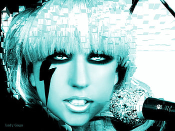 Lady Gaga, poker, lady, gaga, face HD wallpaper