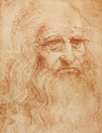 Self-portrait, Leonardo da Vinci HD phone wallpaper