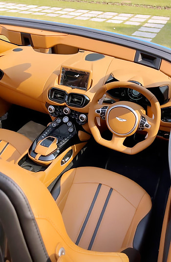 Aston Martin, 2022, luxury, Interior HD phone wallpaper