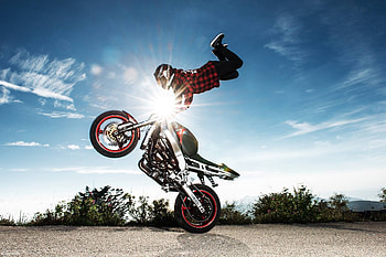 Honda, Stunts HD wallpaper
