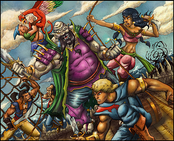 Hanna Barbera The Pirates of Dark Water HD wallpaper