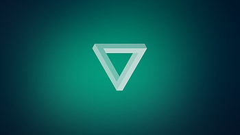 Anime, Penrose Triangle, Minimalism / And .. HD wallpaper