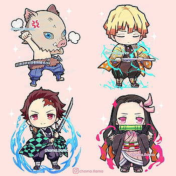 Demon Slayer Kimetsu no Yaiba Kawaii Chibi. Chibi, Kawaii chibi, Anime chibi HD phone wallpaper