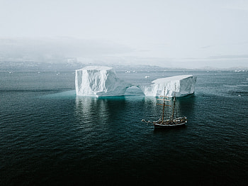 Nature, Water, Sea, Ice, Ship, Iceberg HD wallpaper