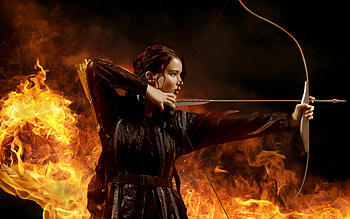 Jennifer Lawrence, The Hunger Games, PC and mobile HD wallpaper