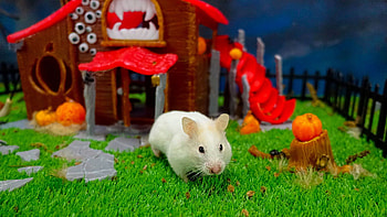 Halloween, Hamsters HD wallpaper