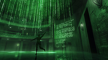 Virtual Reality Matrix-Inspired, virtual reality, Matrix, digital, neon, futuristic HD wallpaper