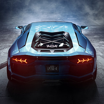 Artstation, Aventador LP700-4, Digital artwork, Hyper-realistic rendering HD phone wallpaper