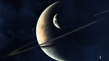 Landscape, Planets, Universe HD wallpaper