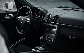 Porsche, Cars, Car, Machine, Steering Wheel, Rudder, Salon, Porsche Cayman S HD wallpaper
