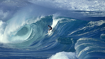 Sports, Landscape, Sea, Waves, Serfing HD wallpaper