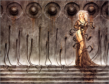 julie_smiths temptation, luis-royo, fantasy, art, other, people, woman HD wallpaper