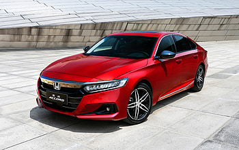 Honda Accord Sport Turbo, R, luxury cars, 2021 cars, red Accord, Accord CV, 2021 Honda Accord, japanese cars, Honda HD wallpaper