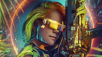 Boy With Golden Gun , artist, artwork, digital-art HD wallpaper
