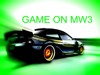 CALL OF DUTY MW3, mw3, call of duty, car, green HD wallpaper